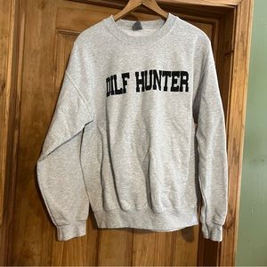 “DILF Hunter” Gildan crew neck